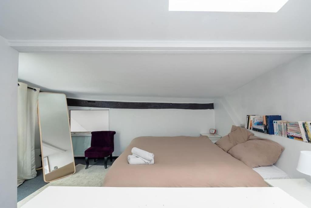 شقة Joli Duplex Au Coeur Du Marais باريس المظهر الخارجي الصورة